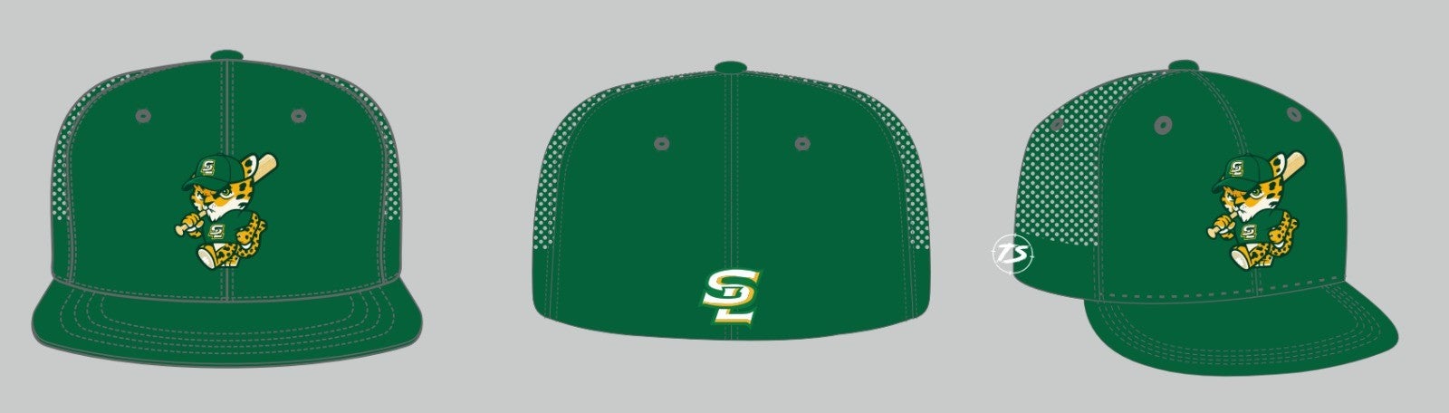 Southern Lab JAX Green - Custom Flex Fit Caps | ToughSkins