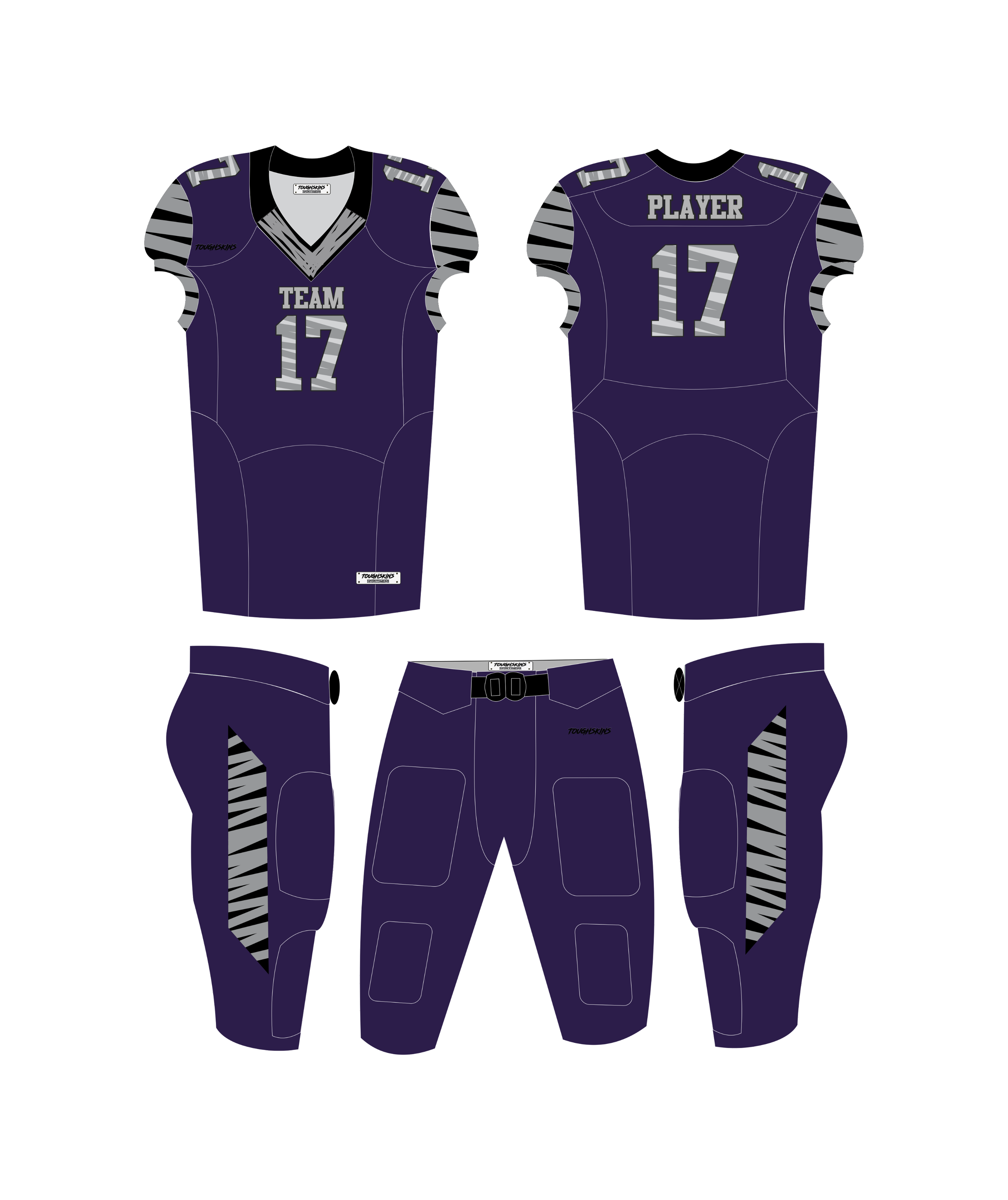 Wakanda Forever - Custom Football Uniforms | ToughSkins Sportswear LLC